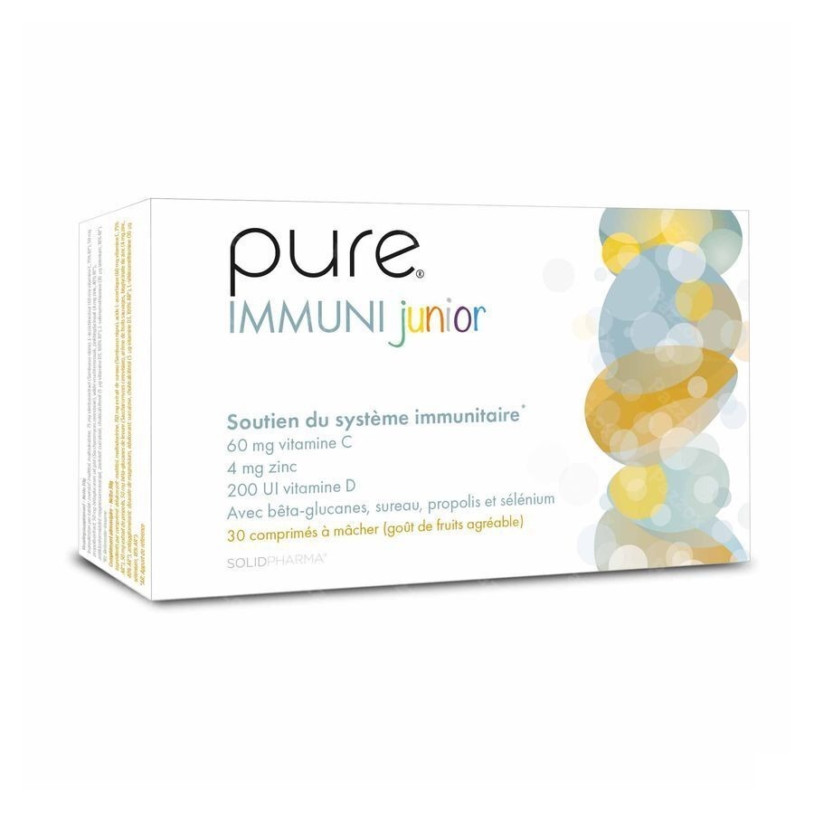 Pure Immuni Junior 30 Comprimés A Croquer 
