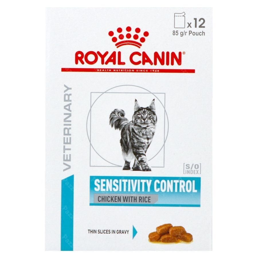 Royal Canin Cat Sensi.contr.chicken Rice Wet12x85g