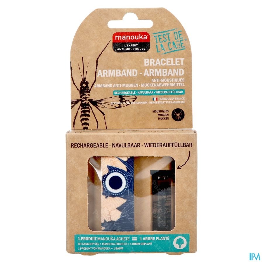 Manouka Armband A/muggen Plant