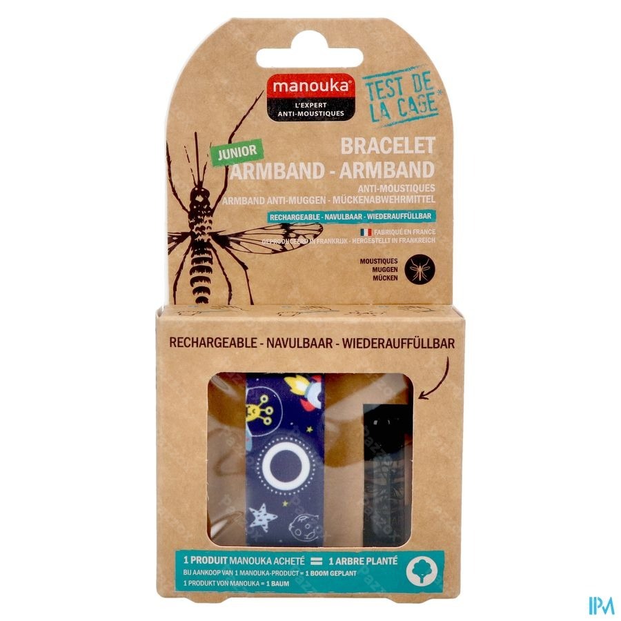 Manouka Bracelet Kids A/moustiques Espace