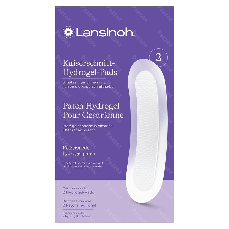 Lansinoh Patch Hydrogel Cesarienne 1