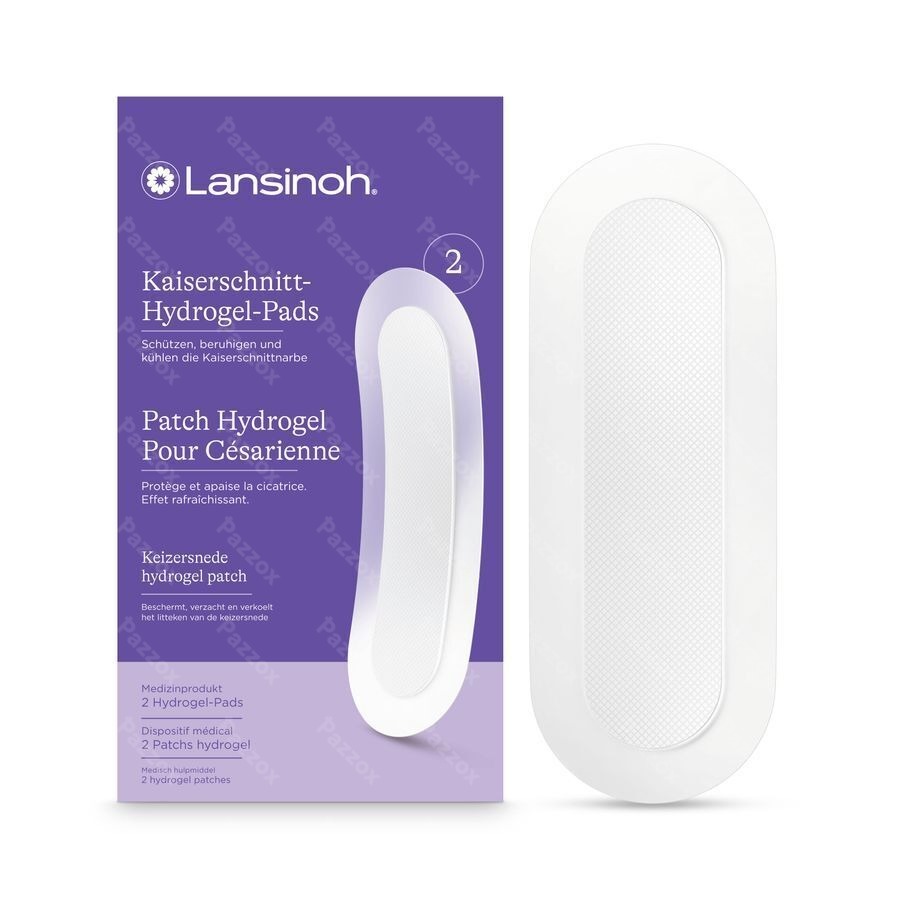 Lansinoh Patch Hydrogel Cesarienne 1
