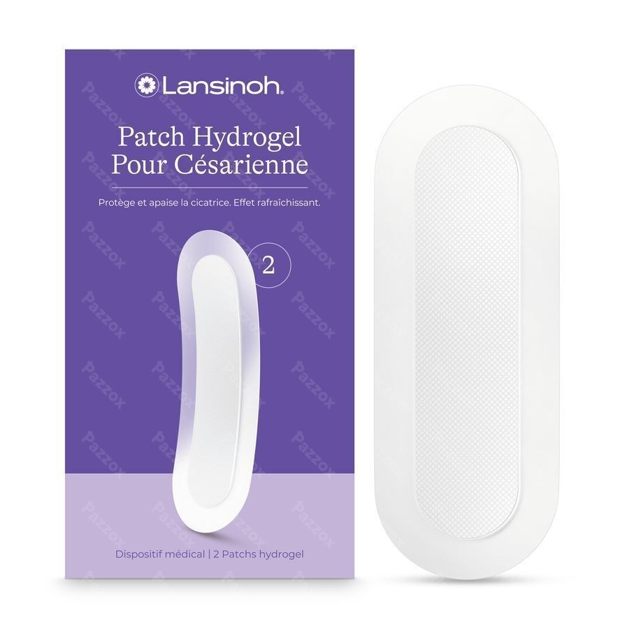 Lansinoh Patch Hydrogel Cesarienne 1