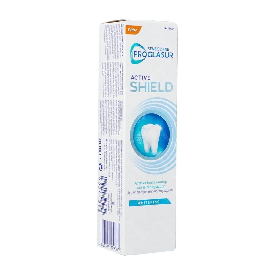 Sensodyne Proglasur Active Shield Whitening Dentifrice 75ml