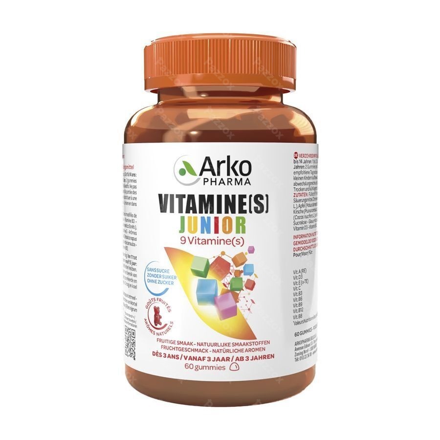 Arko Junior Multivitamines Gommes 60