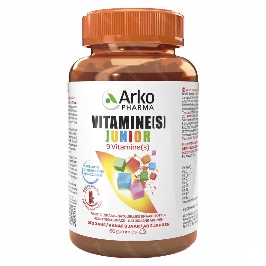 Arko Junior Multivitamines Gommes 60