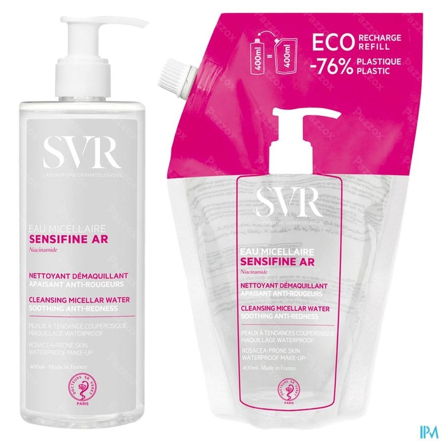 SVR Sensifine AR Eau Micellaire 400ml + Refill 400ml