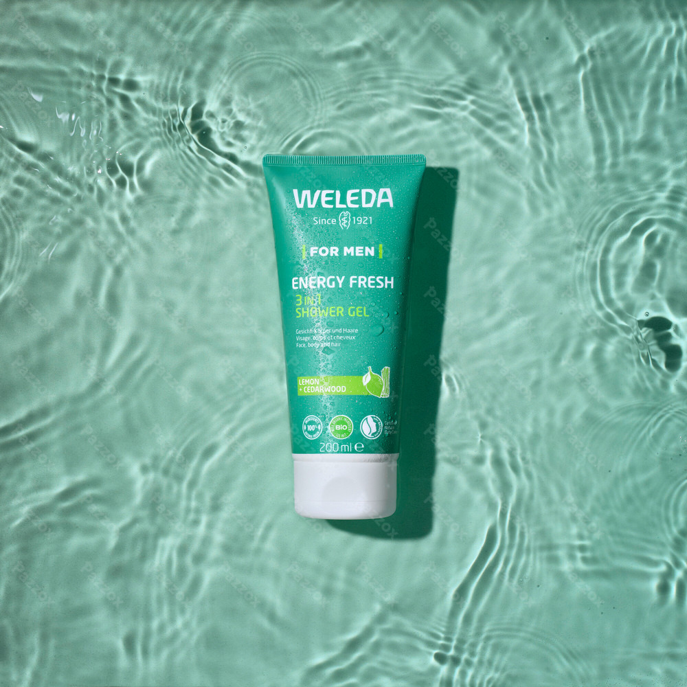 Weleda Men Energy Fresh 3en1 Gel Douche Tube 200ml