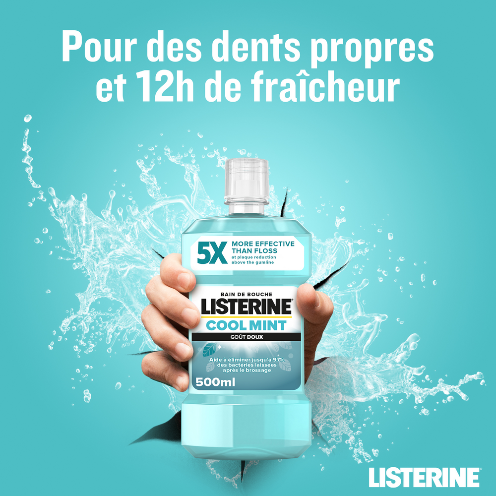 Listerine Coolmint Mild 500ml