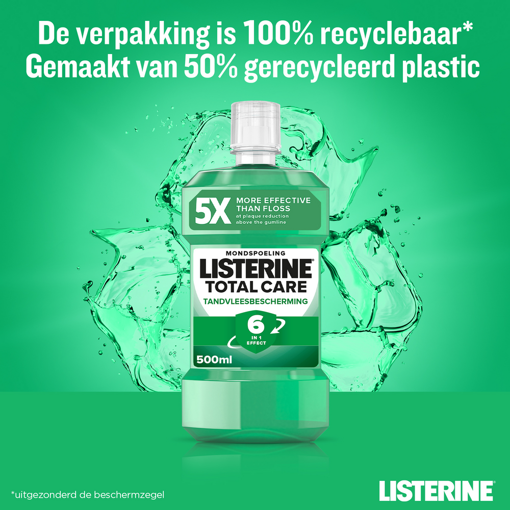 Listerine Total Care Tandvleesbescherming 500ml