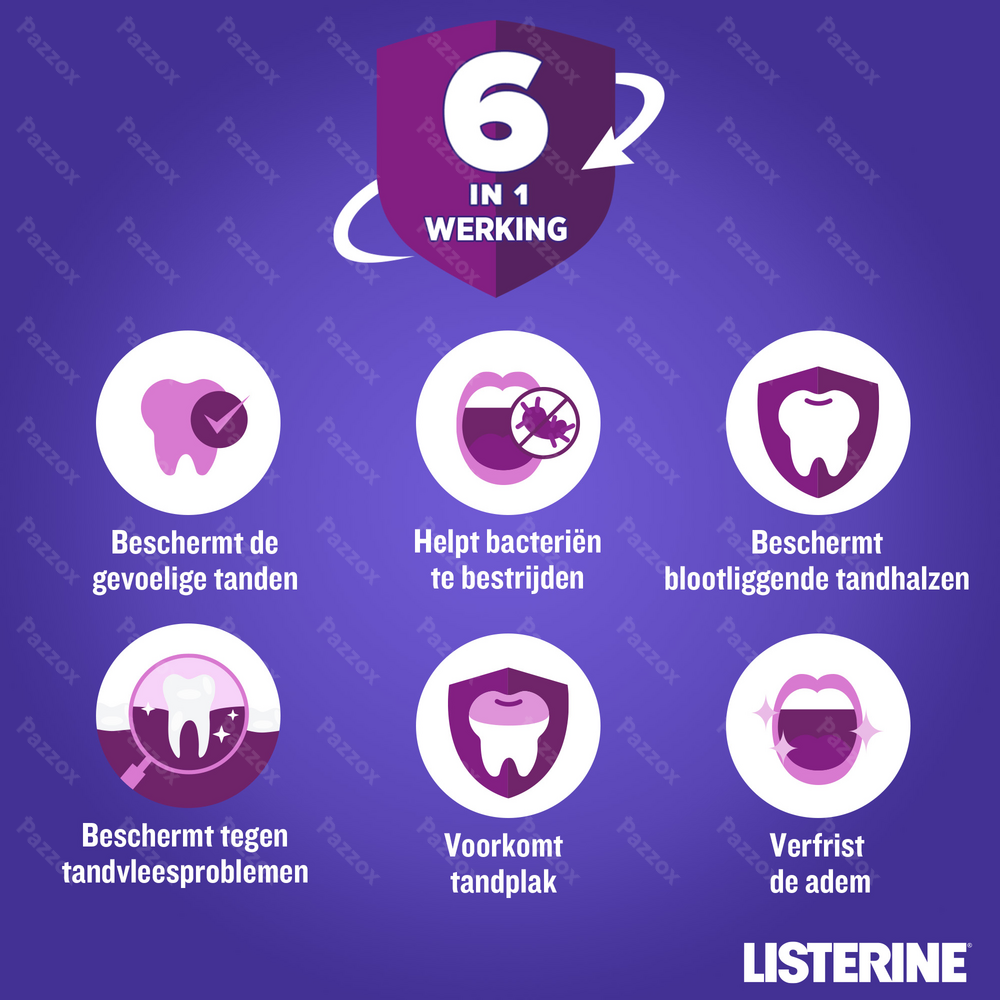 Listerine Total Care Gevoelige Tanden 500ml