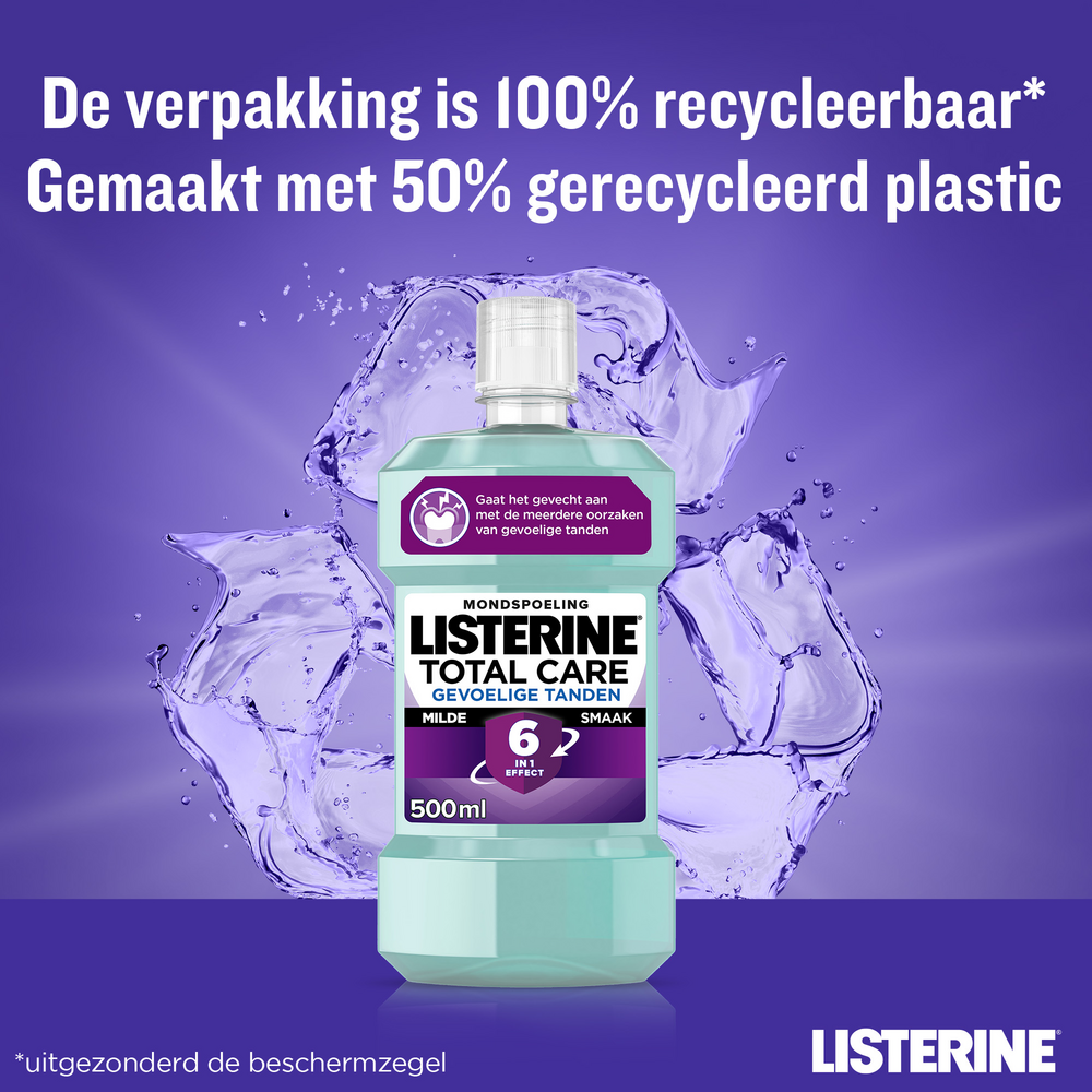 Listerine Total Care Gevoelige Tanden 500ml