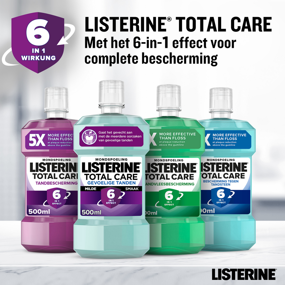 Listerine Total Care Gevoelige Tanden 500ml