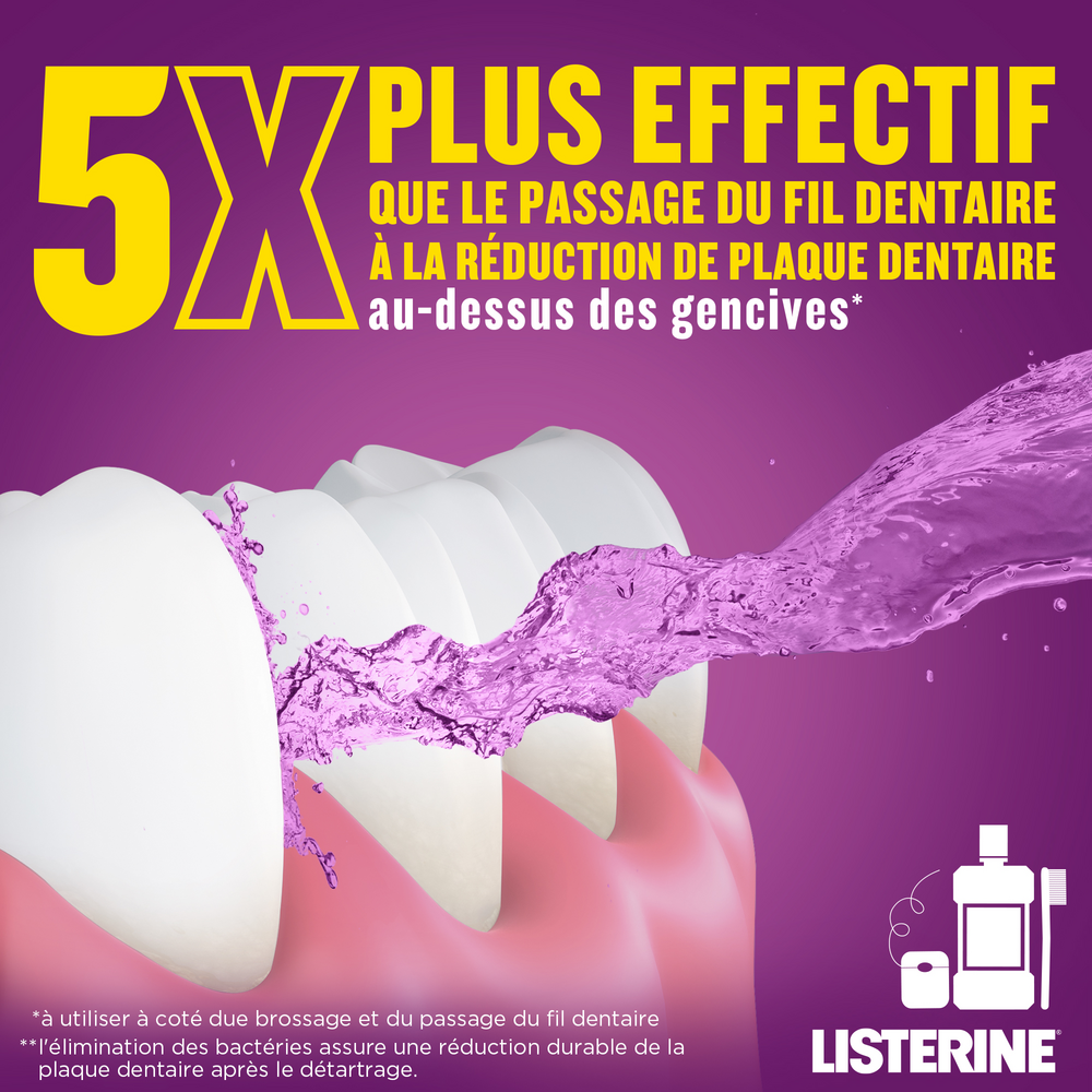 Listerine Total Care Bain de Bouche 500ml