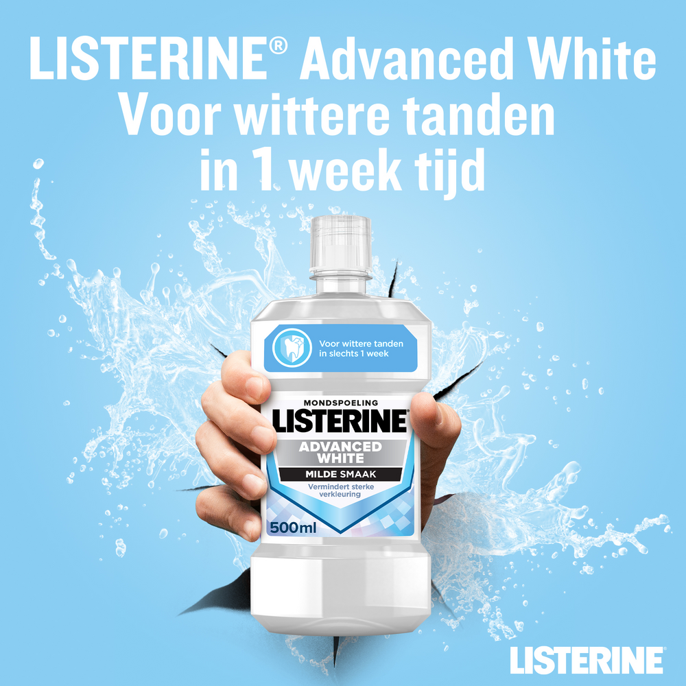 Listerine Advanced White 500ml