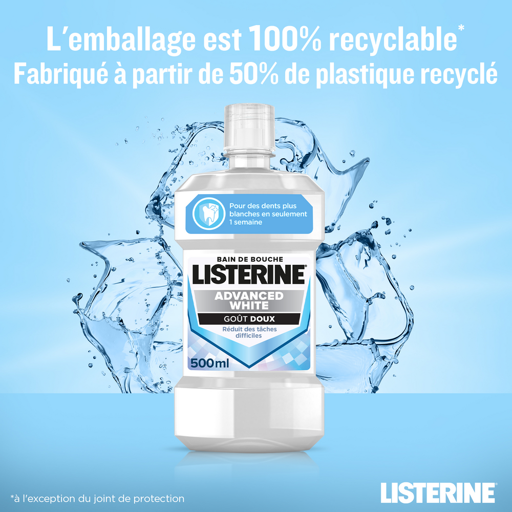 Listerine Advanced White 500ml