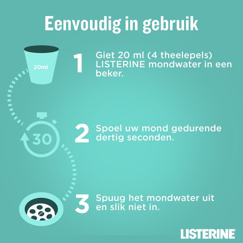 Listerine Naturals Tandbescherming 500ml