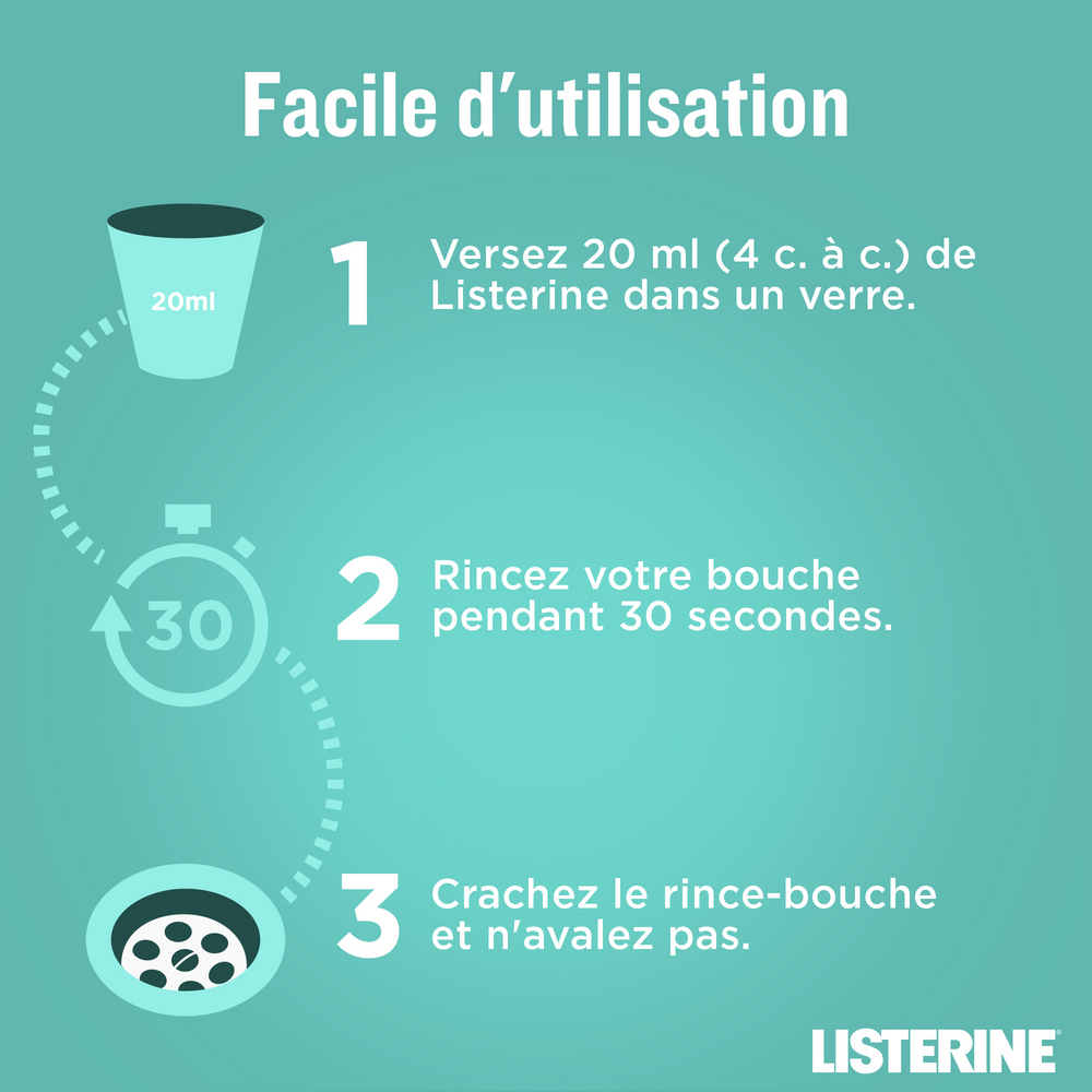 Listerine Naturals Protection Dents 500ml