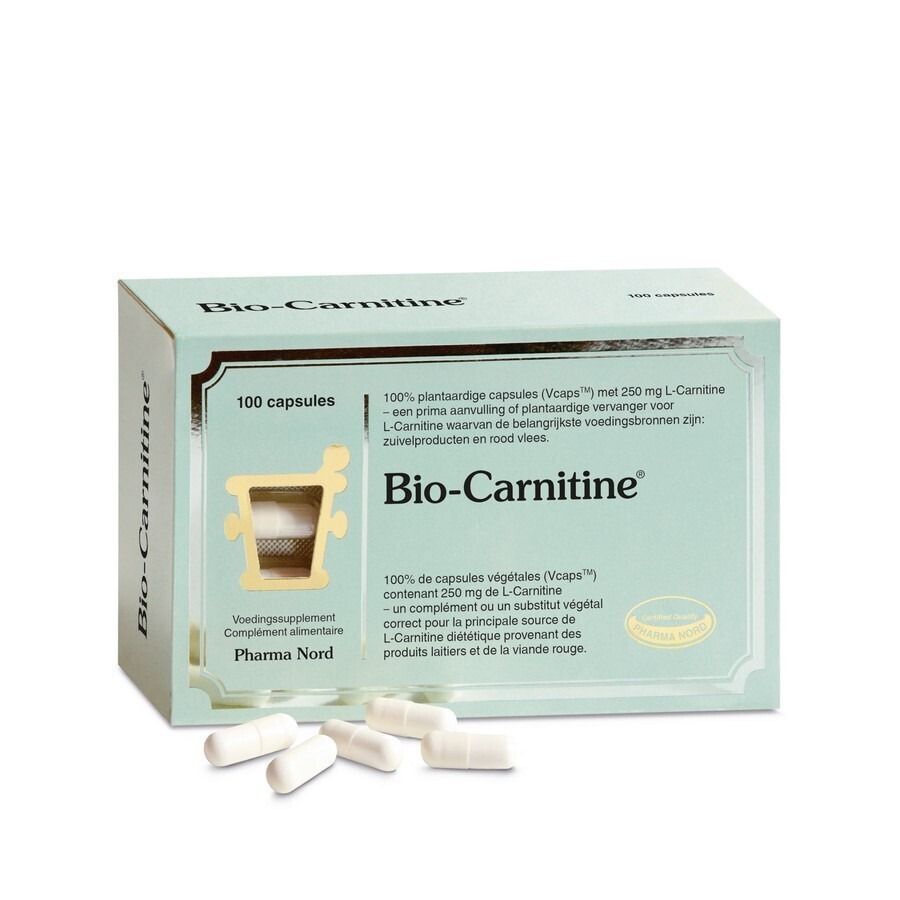 Bio-Carnitine 250mg V-Caps 100