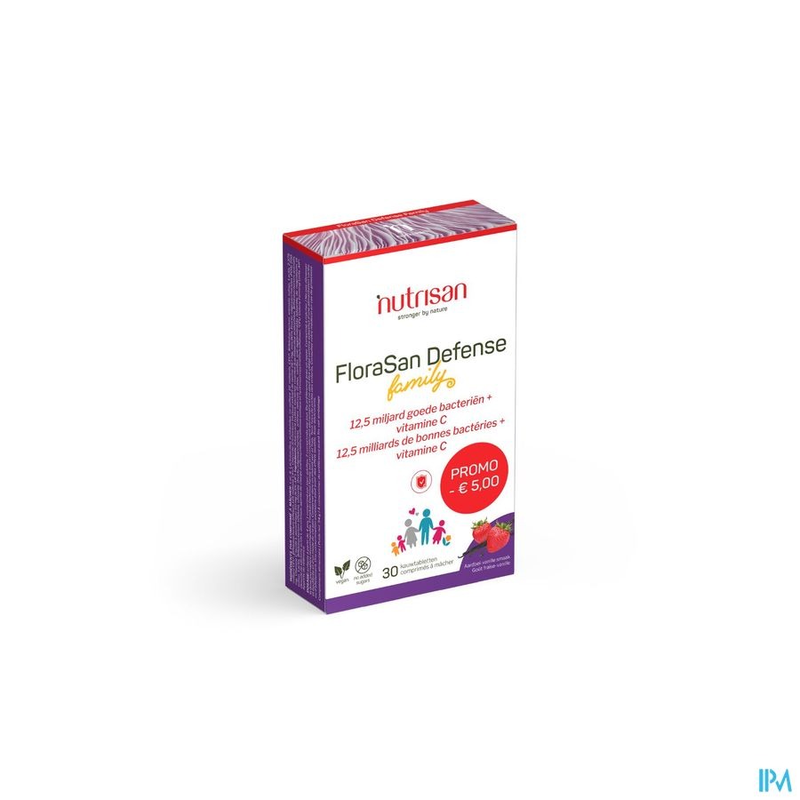 Nutrisan Florasan Defense Family 30 Kauwtabletten