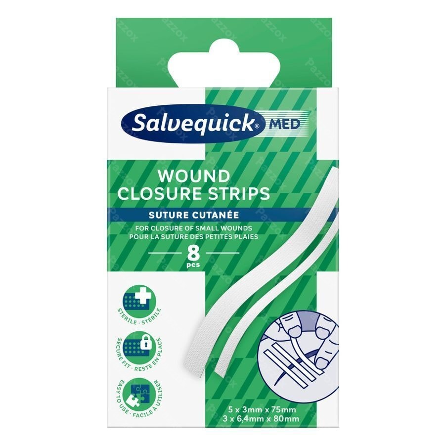 Salvequickmed Wound Closure Strips