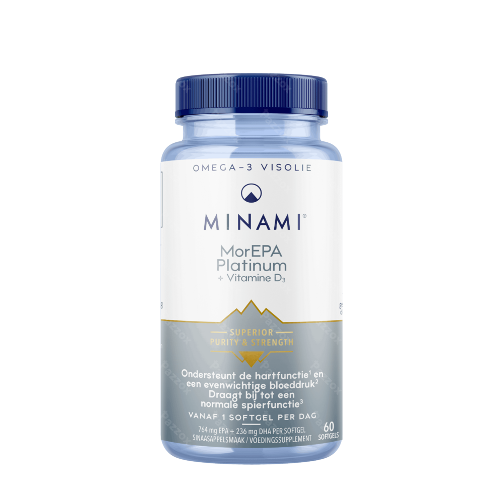 Minami Morepa Platinum + Vitamine D3 60 Capsules