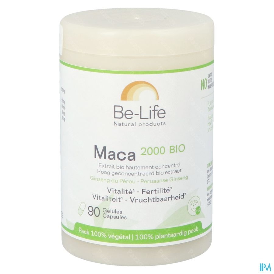 Be-Life Maca 2000 Bio 90 Capsules