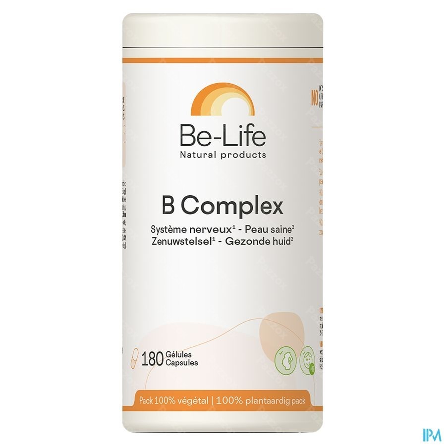 B Complex Vitamin Be Life Nf Caps 180 Verv.2750842