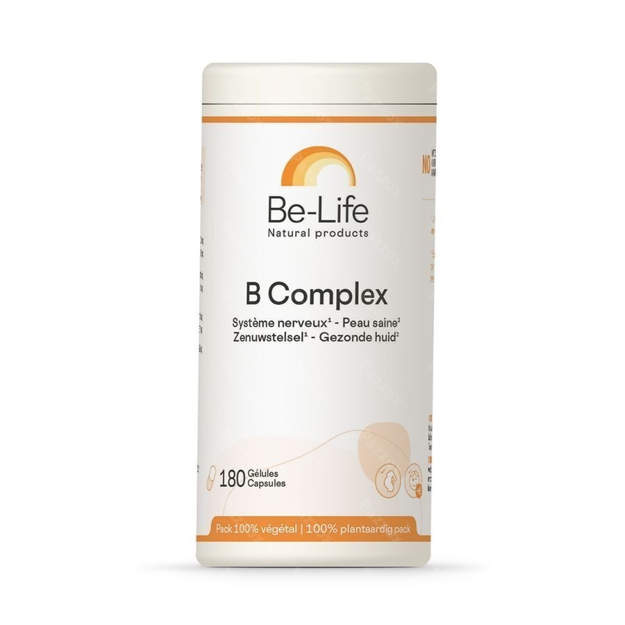 B Complex Vitamin Be Life Nf Caps 180 Verv.2750842