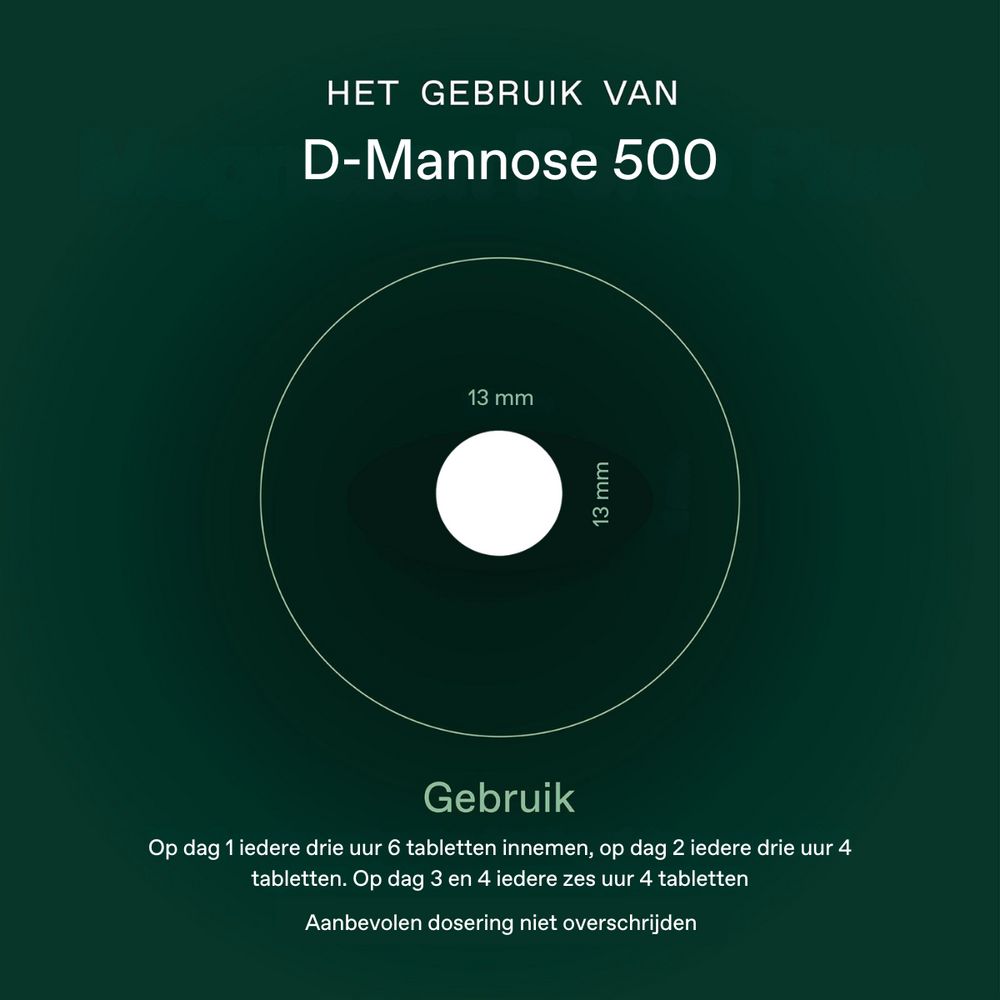 Bonusan D-Mannose 500mg 120 Comprimés