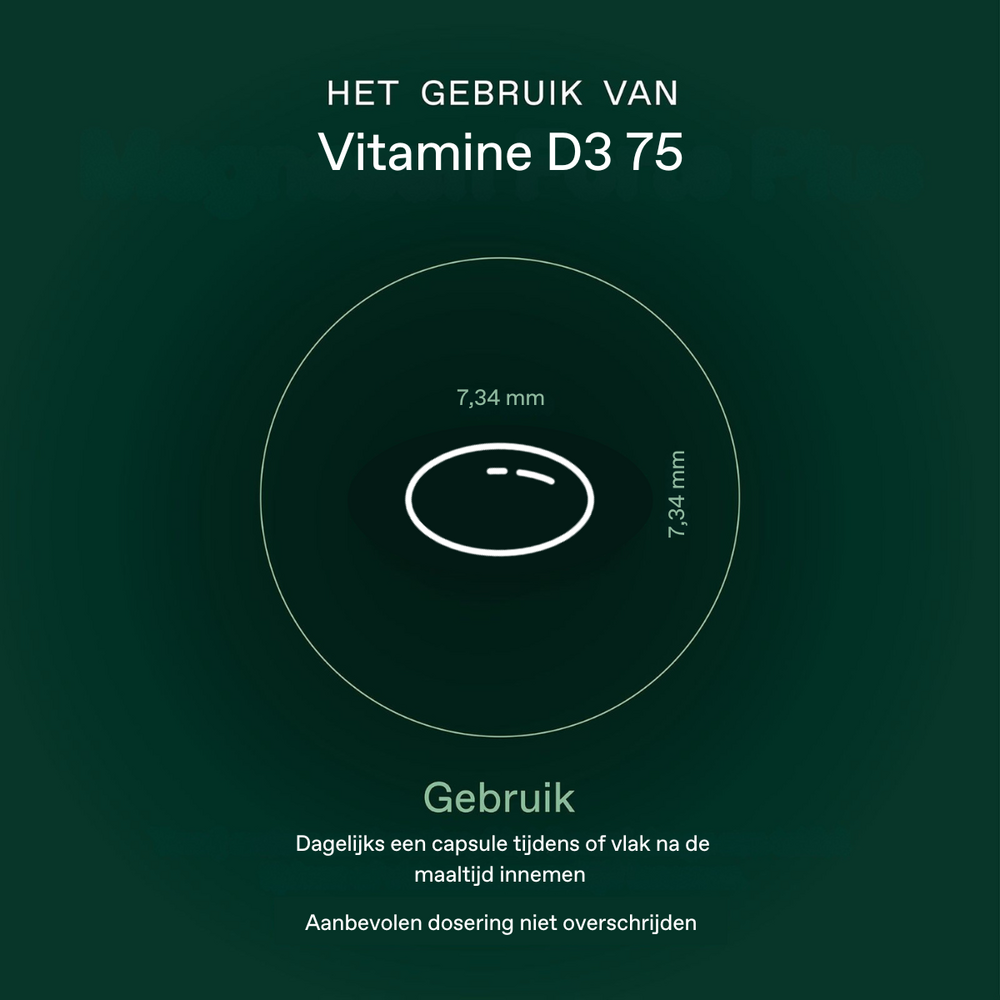Bonusan Vitamine D3 75 mcg / 3000 IE 120 Capsules