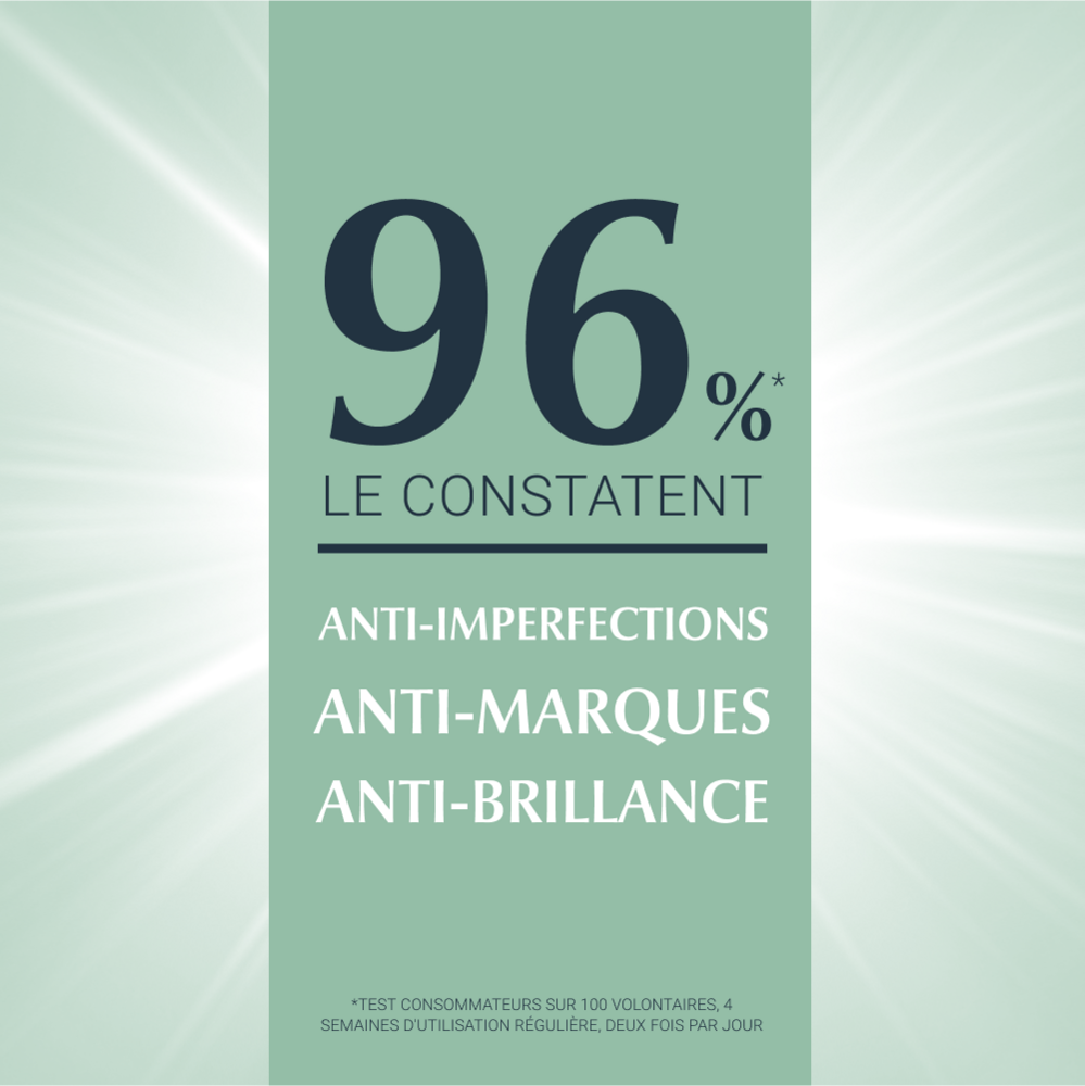Eucerin DermoPure Gel Nettoyant Triple Action Marques Post-Acné Peau à Imperfections 150ml