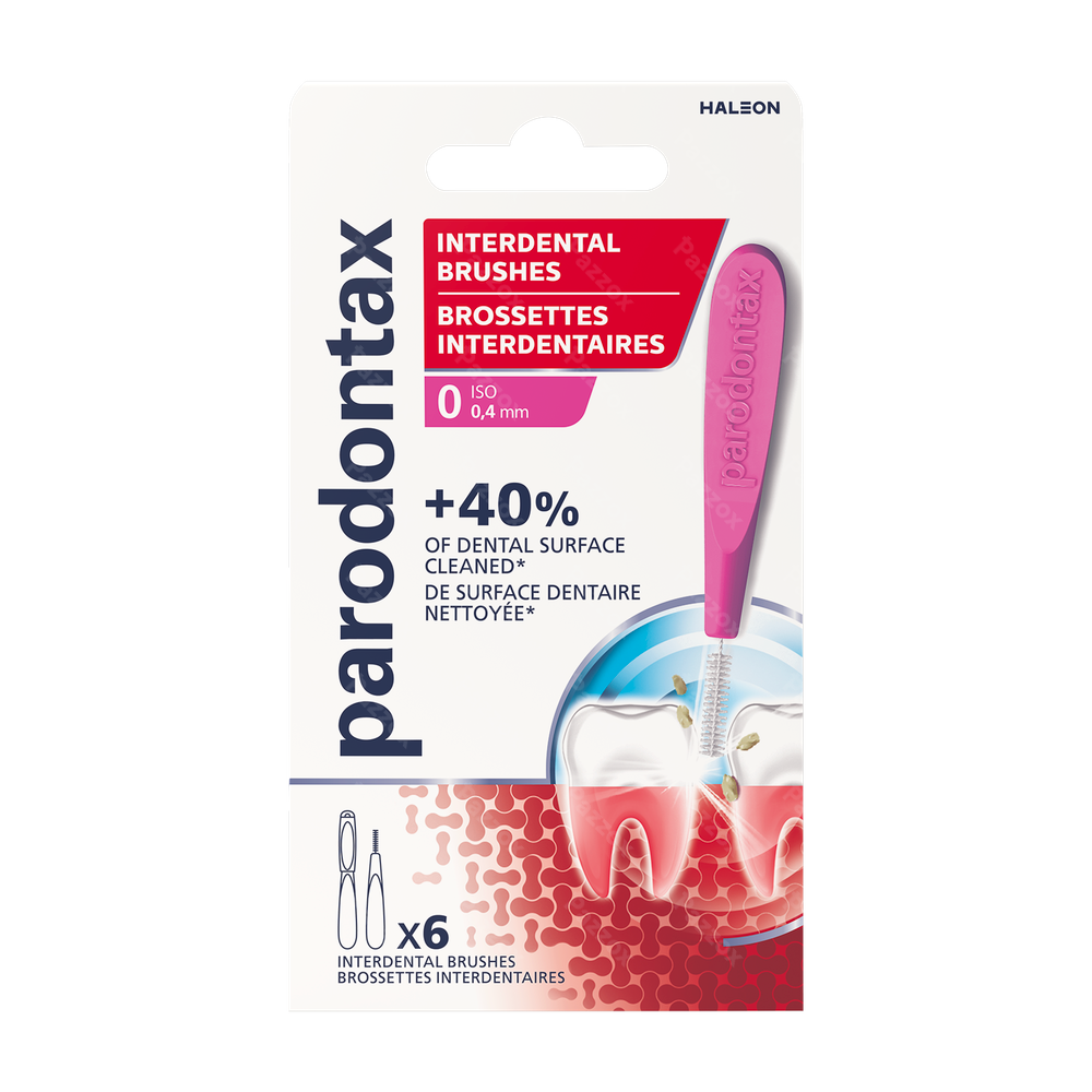 Parodontax Interdental Brushes 0,4mm 6