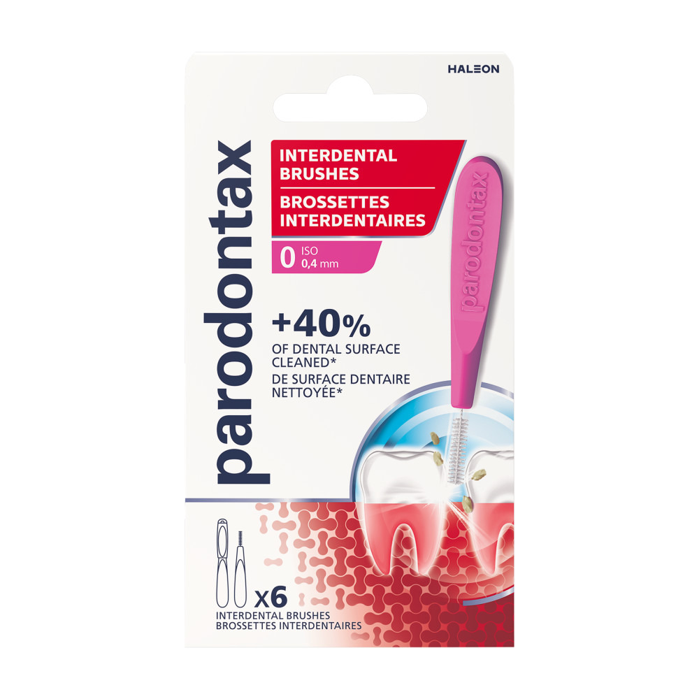 Parodontax Interdental Brushes 0,4mm 6