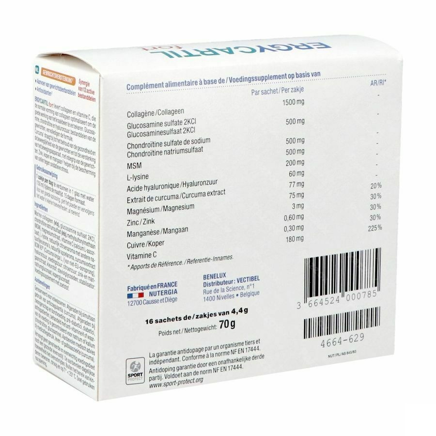 Ergycartil Fort Zakje 16