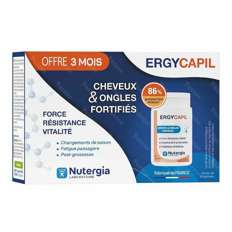 Ergycapil Pack Caps 3x90