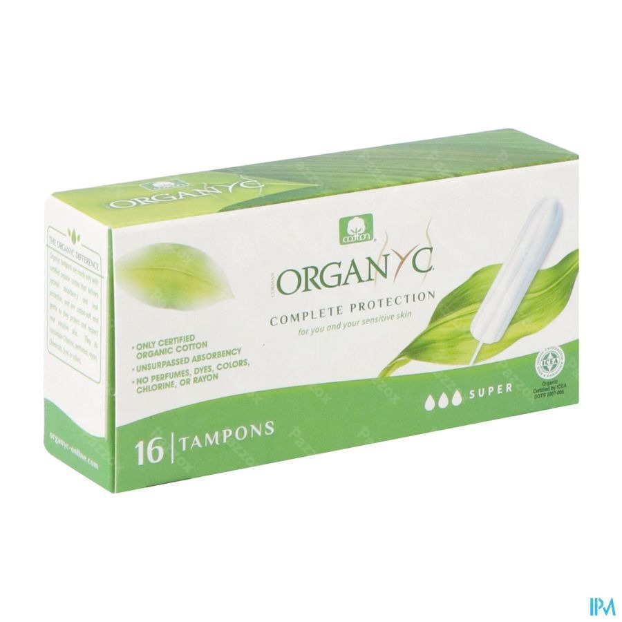 Organyc Tampon Super Bio Katoen 16