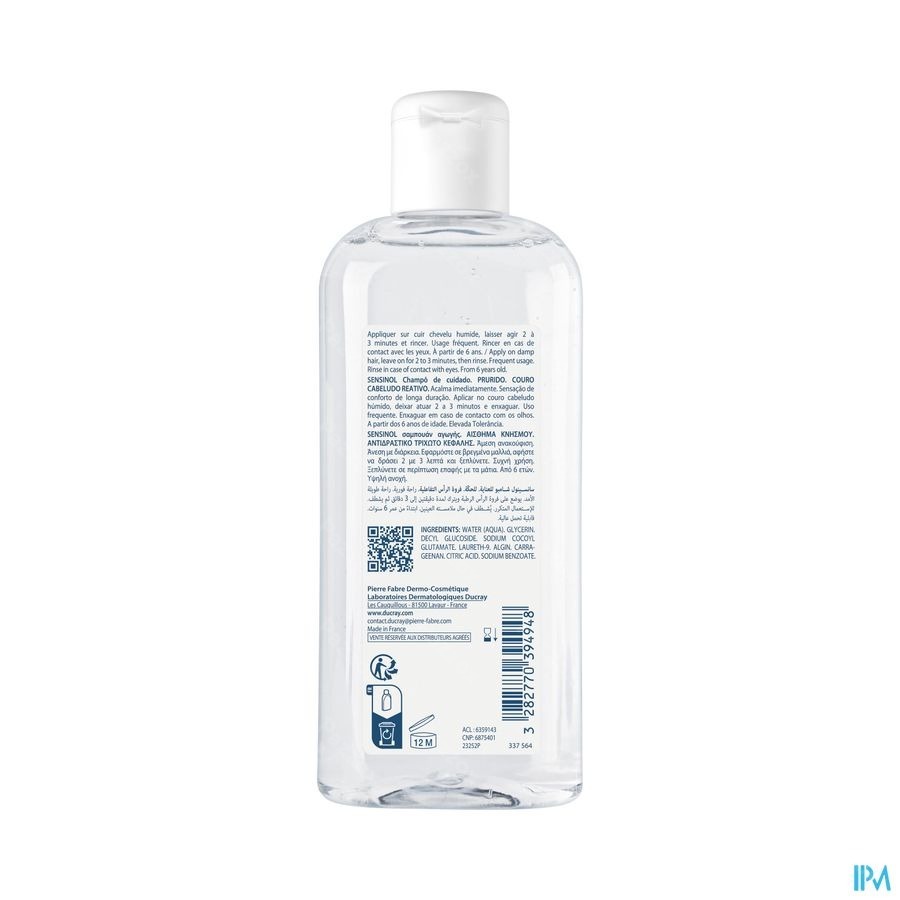 Ducray Sensinol Shampooing Traitant 200ml