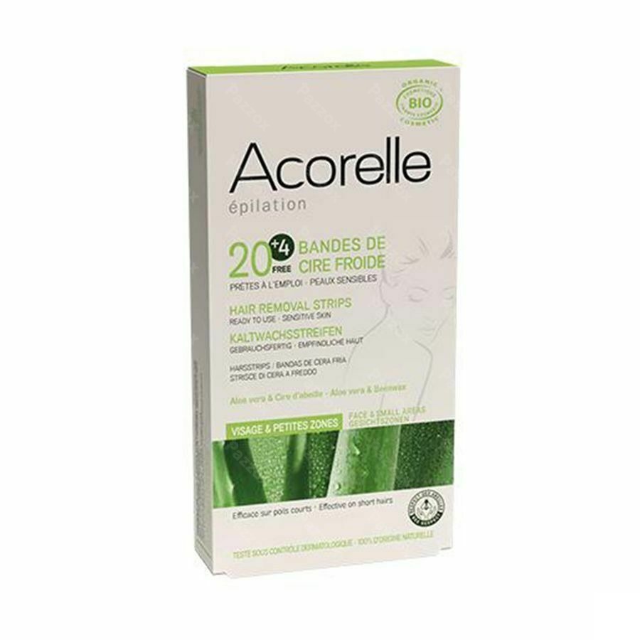 Acorelle Haarsstrips Gezicht 2x12