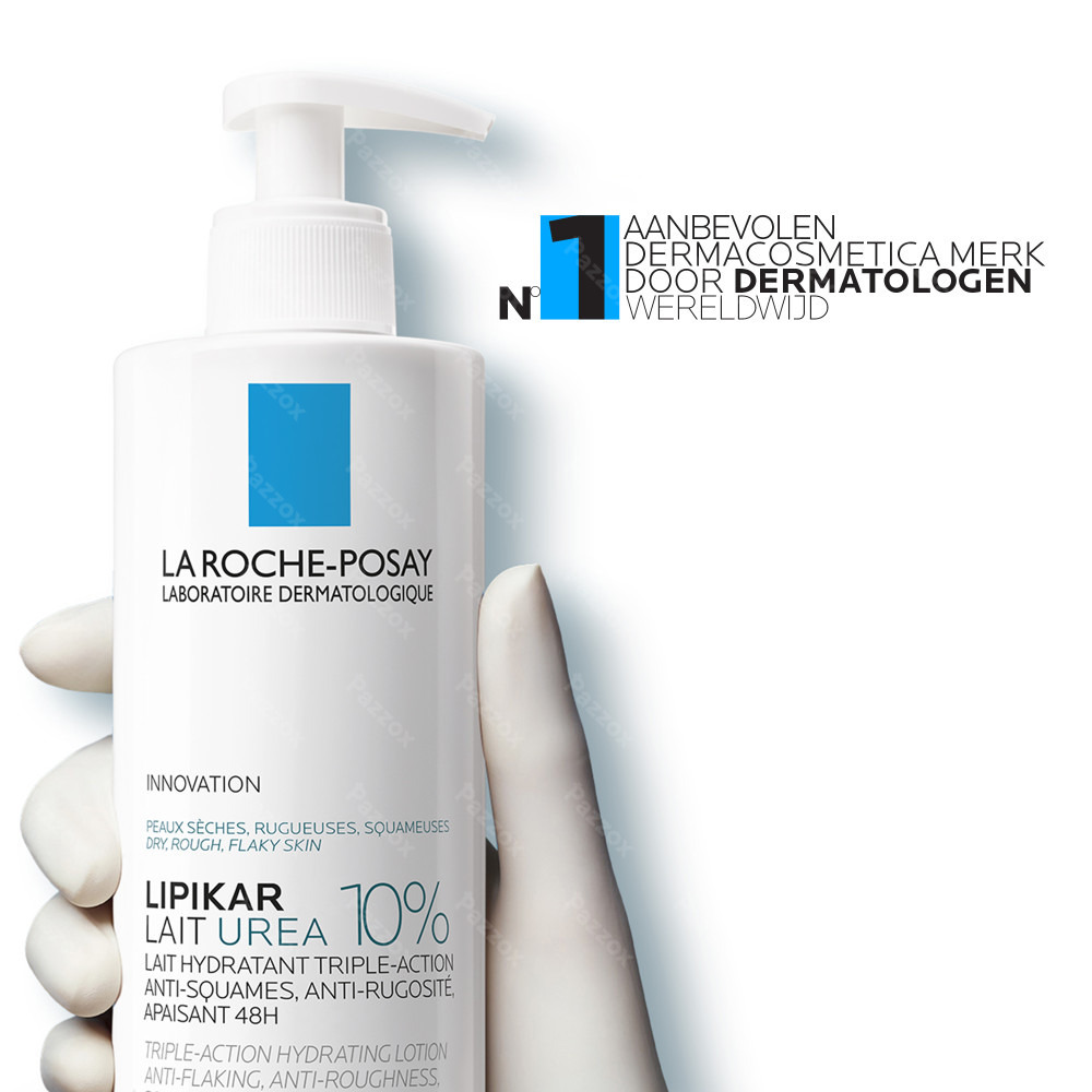 La Roche-Posay Lipikar Urea 10% Lichaamsmelk Droge tot Zeer Droge Huid 400ml