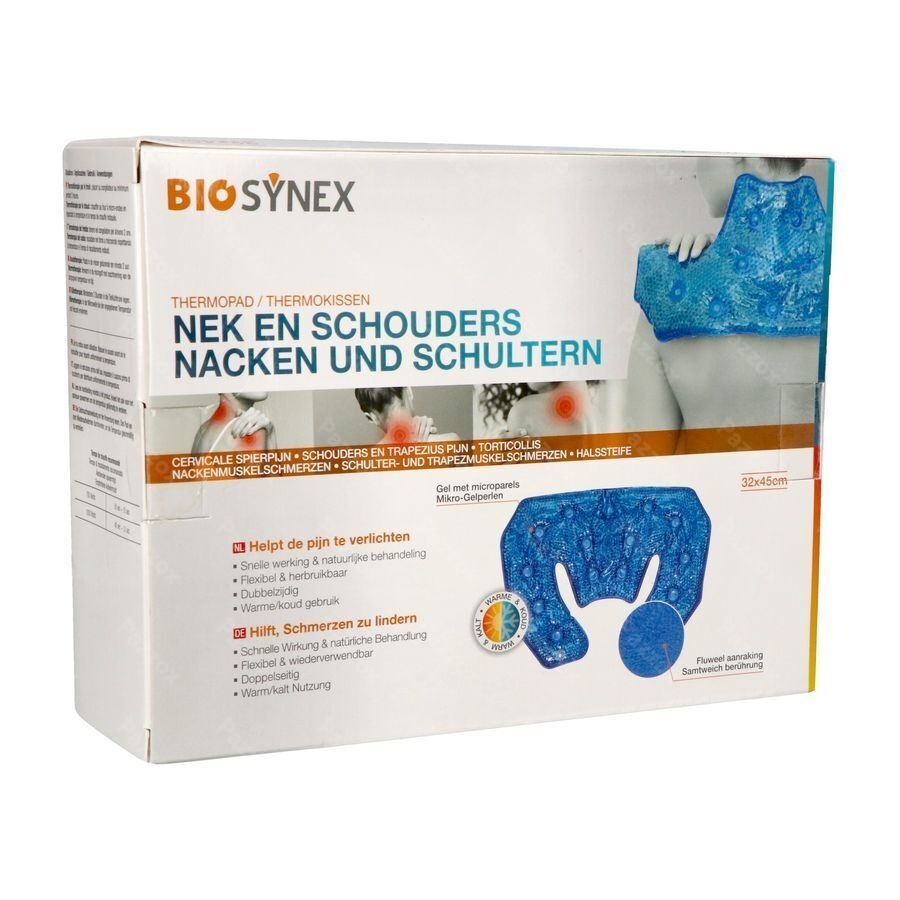 Biosynexthermisch Kussen Shouder&nek 32x45cm