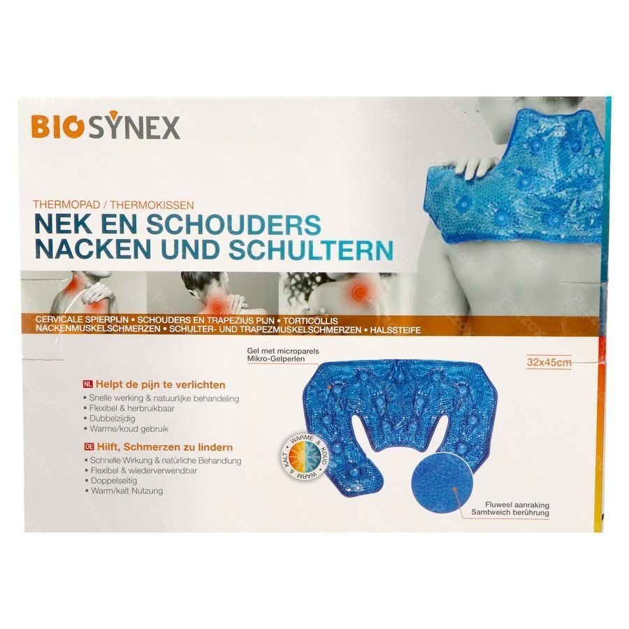Biosynexthermisch Kussen Shouder&nek 32x45cm