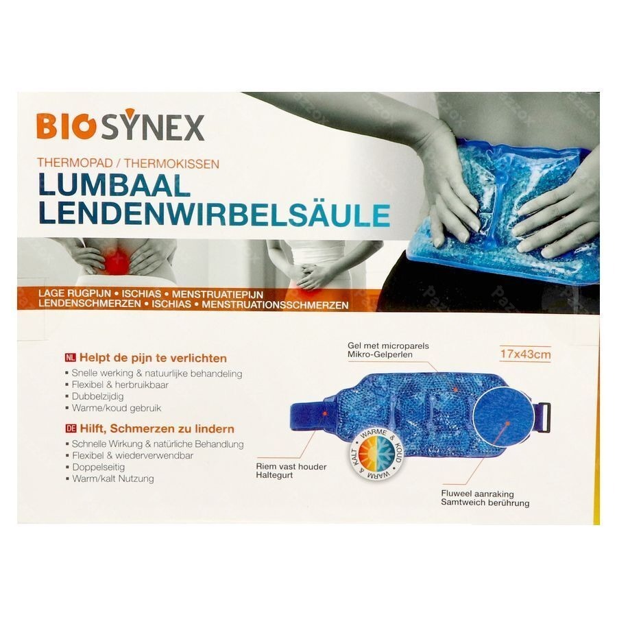 Biosynex Kthermisch Kussen Onderrug 17x43cm