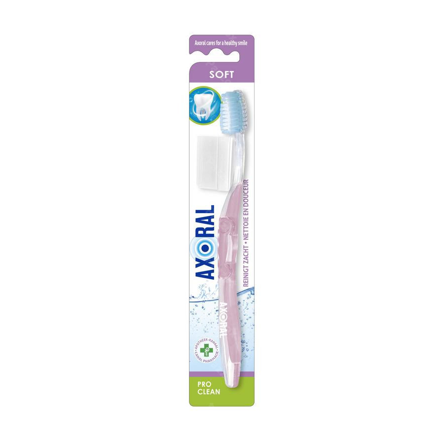 Axoral Pro-Clean Brosse Dents Ultra Soft 1 Pièce