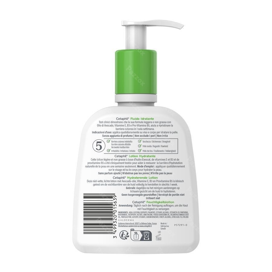 Cetaphil Lotion Hydratante Fl Pompe 237ml