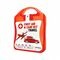 First Aid Travel Kit Red Box 20 Prod.