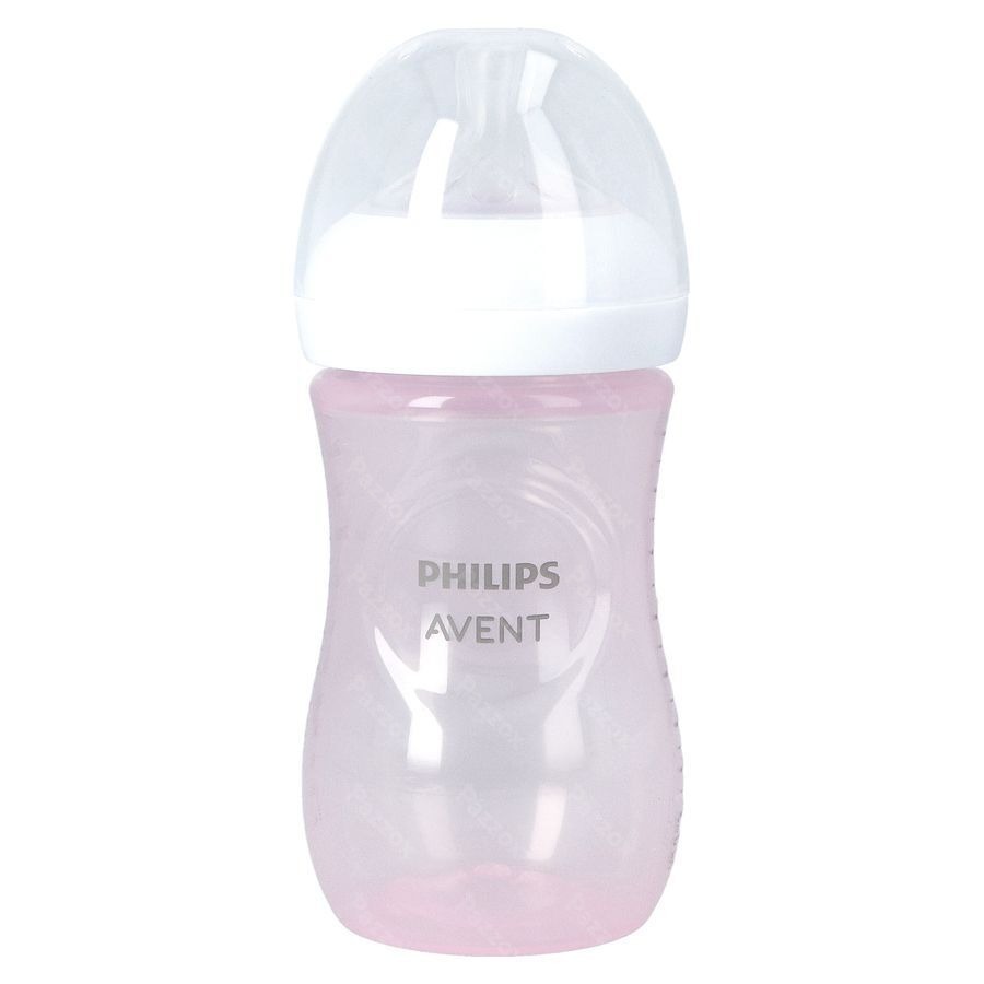 Avent Natural Response 3.0 Biberon 260 ml Rose