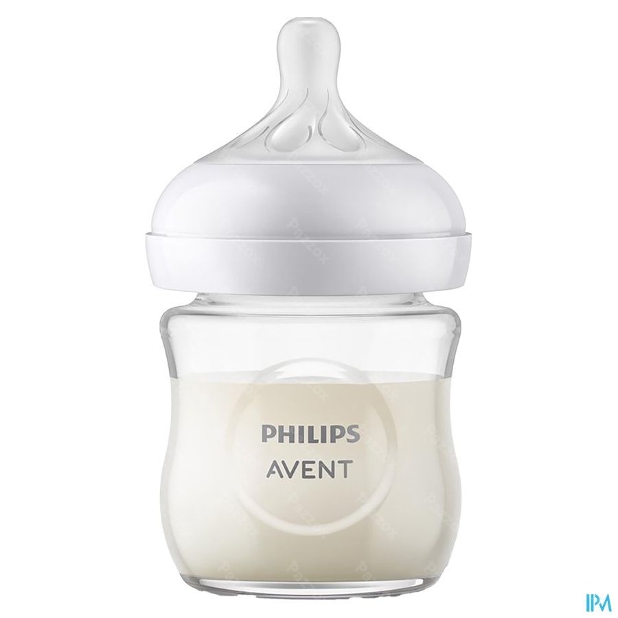 Avent Natural Response 3.0 Zuigfles 120 ml Glas