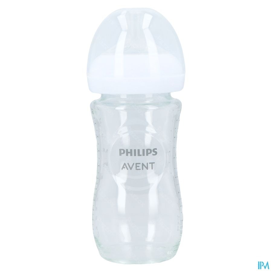 Avent Natural Response 3.0 Biberon 240 ml Verre