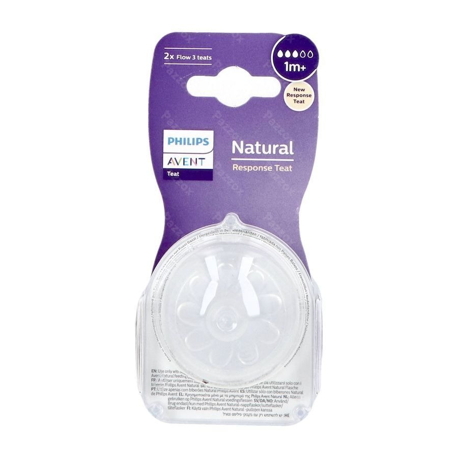 Avent Natural Response 3.0 Zuigspeen 1m+ T3